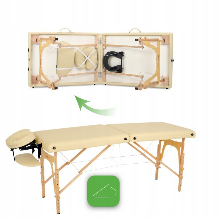 TABLE DE MASSAGE SONIA, LIT, HOUSSE PLIABLE ET PORTABLE, LÉGÈRE (11 KG)