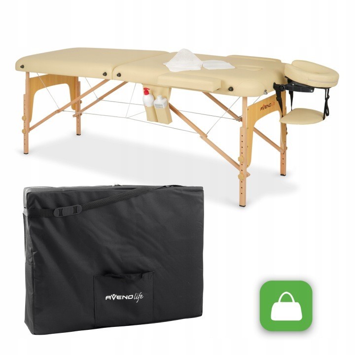 TABLE DE MASSAGE PLIABLE ET PORTABLE SOFIA 70 CM POUR LIT HABYS