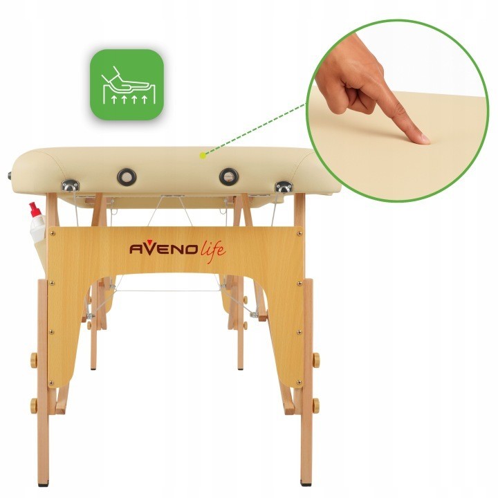TABLE DE MASSAGE PLIABLE ET PORTABLE SOFIA 70 CM POUR LIT HABYS