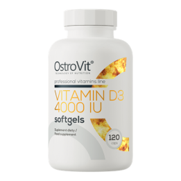 Vitamine D3 4000 IU 120 gélules
