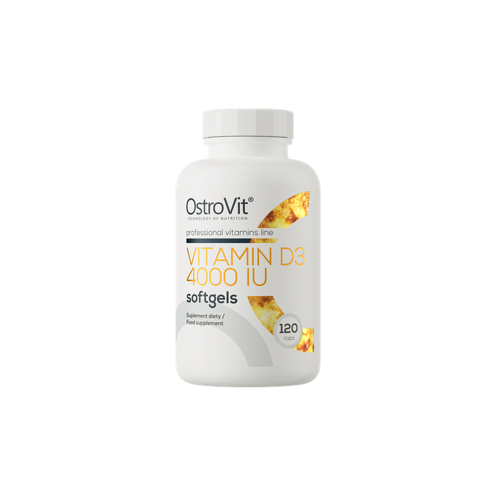 Vitamine D3 4000 IU 120 gélules