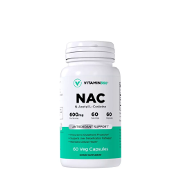 Vitamin360 NAC 600 mg (60 gélules végétales)