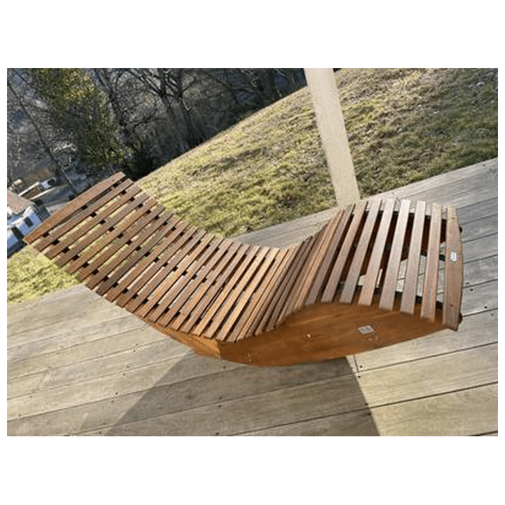 Set de 2x Chaise Longue CASARIA® à Bascule pliable en Bois d'acacia certifié FSC Transat Ergonomique Bain de Soleil