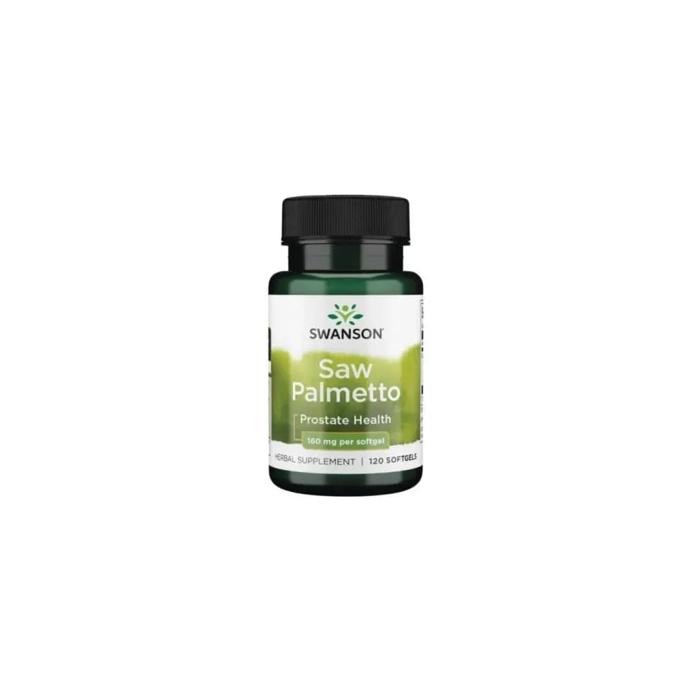 Swanson Saw Palmetto 160mg 120 capsules molles