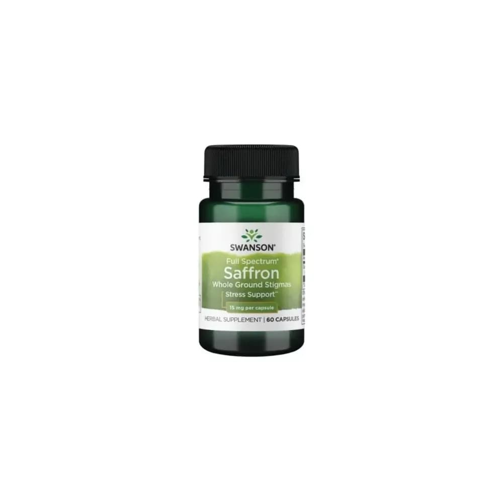 Swanson Full Spectrum Saffron 15mg 60 gélules