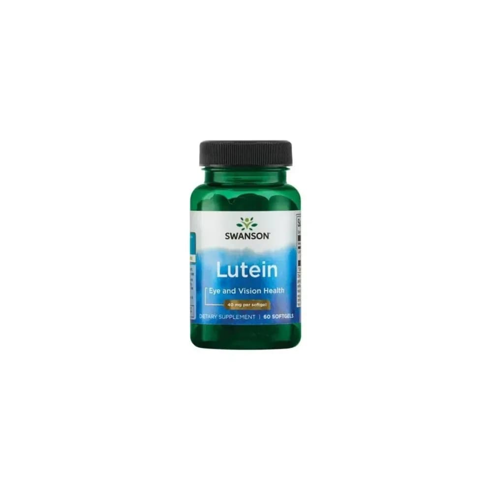 Swanson Lutein 40mg 60 capsules molles