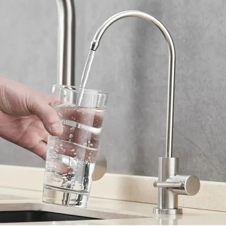 Robinet filtre à eau, purificateur sans plomb, robinet filtré, convient aux unités d'osmose inverse ou système de filtration d'eau, robinet de cuisine RO