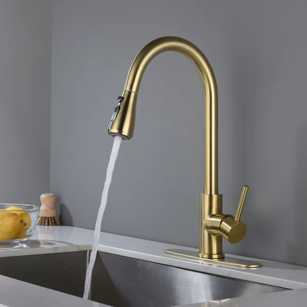 Robinet de cuisine, robinet d'évier domestique