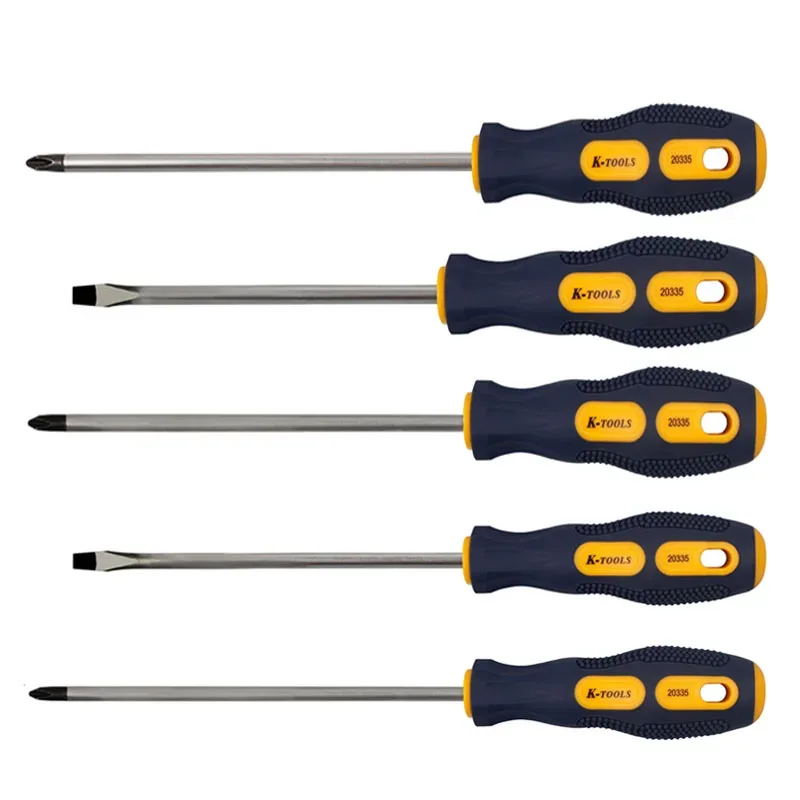 Tournevis Phillips PH0 PH1 PH2, 3x150-6x150mm, 3MM 5MM 6MM, tournevis à fente, outils de tournevis à boulon transversal magnétique multifonctionnel