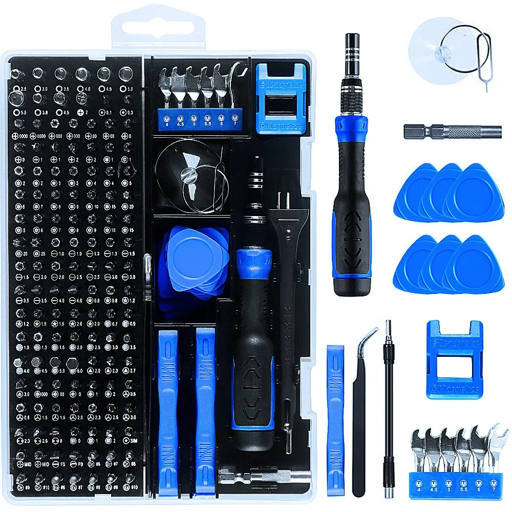 Ensembles de tournevis de précision 115/122/160 en 1, Kit de réparation d'ordinateur avec Mini clé et dissolvant de vis, pour tablettes, montres, Iphones