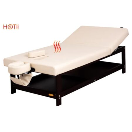 Table de massage fixe Thaï deux zones avec chauffage