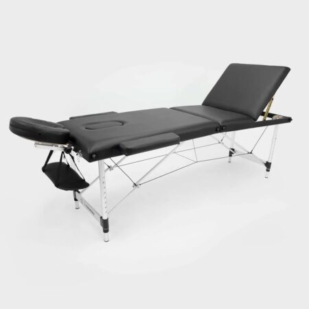 LIT DE MASSAGE COSMÉTIQUE EN ALUMINIUM