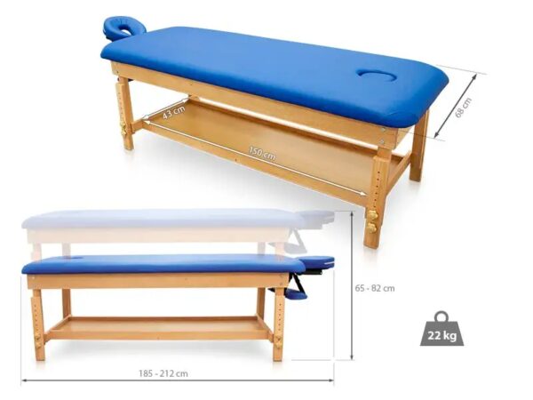 Table de massage fixe en bois EASY