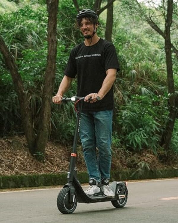 5TH WHEEL G1PRO Trottinette Électrique, Trottinette Electrique Adulte Autonomie 40km,10'' Pneu, Système de Pliage Caché, Moteur 500W, Max 120kg, APP Control, Scooter Électrique Voyage Portatif – Image 7