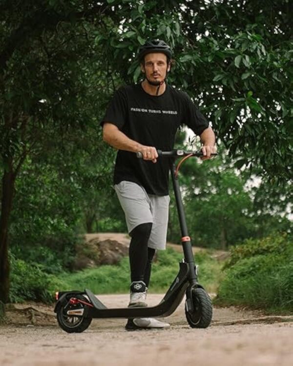 5TH WHEEL G1PRO Trottinette Électrique, Trottinette Electrique Adulte Autonomie 40km,10'' Pneu, Système de Pliage Caché, Moteur 500W, Max 120kg, APP Control, Scooter Électrique Voyage Portatif – Image 8