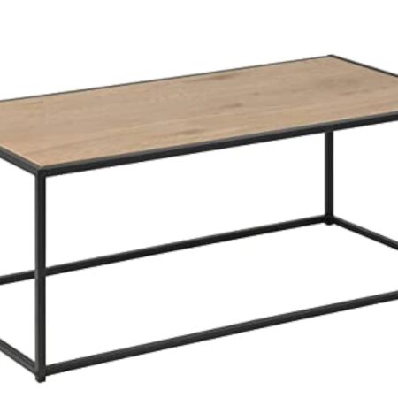 Amazon Basics Rectangulaire Martin Table Basse, Finition chêne, 60 x 120 x 45 cm ((Anciennement marque Movian))