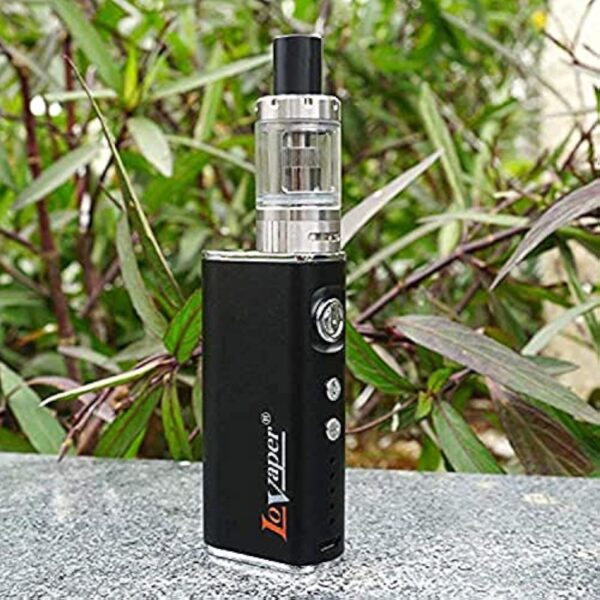 Cigarette Electronique Kit Complet, Lovaper 60W avec Box Mods Batterie 2200mAh & Vape avec Résistance 0,5ohm, Top Fill Atomiseur 2ml, E cigarette sans Nicotine ni Tabac – Image 7