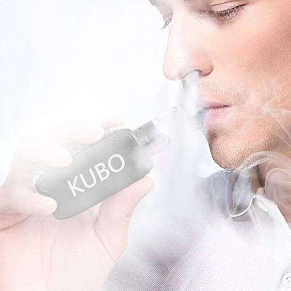 Cigarette Electronique Kit Complet E Cigarette et 5x10ml E liquide 100W Mod Kit avec Atomiseur 0,5 Ohm/ 2ml Batterie 2200mAh Vape, écran LED Watt réglable 0,0mg nicotine E Chicha KUBO LZ100W - Noir – Image 8