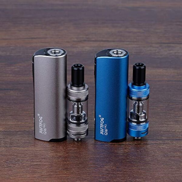 Cigarettes électroniques Kit de démarrage JUSTFOG Q16 Pro 900mAh sans nicotine (Argent) – Image 4