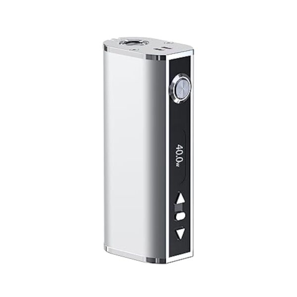 Eleaf Cigarette Électronique TC Batterie iStick TC 40W Box Mod 2600mAh, 40W Vaporizer Electronic Cigarette Vape Support, Sans Tabac Ni Nicotine Silver