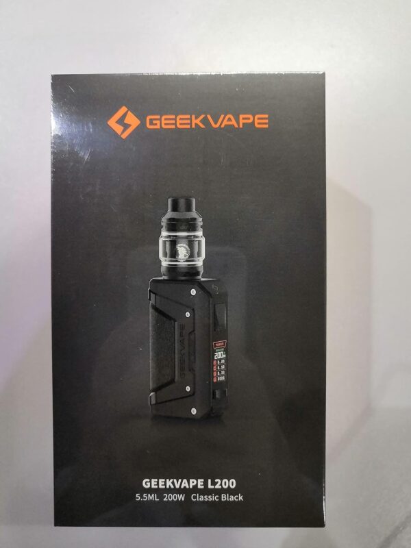 GEEKVAPE Aegis Legend 2 Kit - GEEKVAPE L200 Box Mod 200W + Z Sub Ohm 2021 Réservoir 5.5ml (Z0.2 + Z0.25 Coil) - Sans nicotine – Image 8