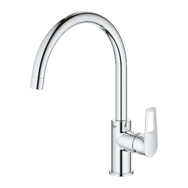 GROHE Mitigeur Monocommande Evier Bec C Bauloop 31368001 (Import Allemagne) Chromé – Image 6
