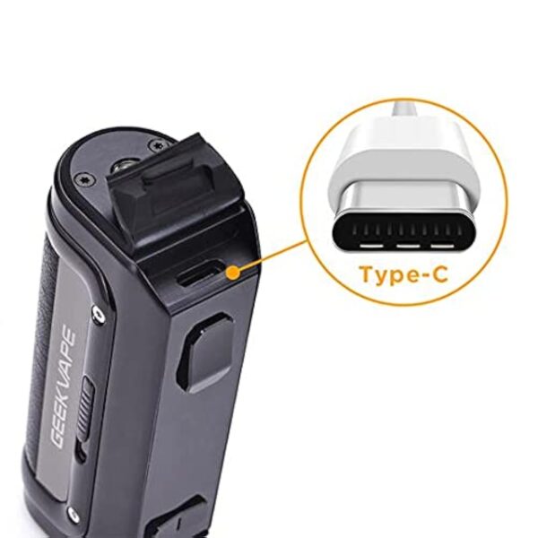 GeekVape M100 Aegis Mini 2 Kit 2500mAh Battery 100W Box Mod & Z Nano 2 Tank Fit B Coil E-Cigarette Vaporizer no nicotine – Image 4