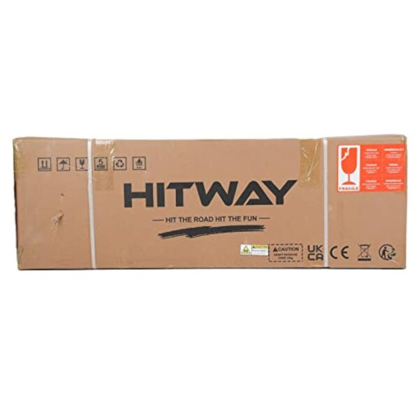 HITWAY Trottinette Électrique App Control, 10'' Scooter Electrique Pliable Adultes, E-Scooter avec Batterie 11,2AH/16,8AH, Moteur 800W, avec Clignotants,3 Modes de Vitesse, Vitesse Maximum 25KM/H – Image 11