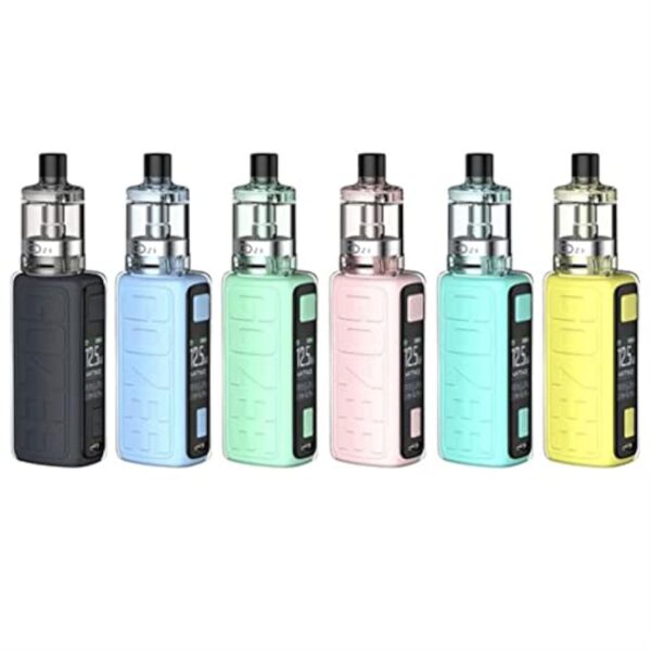 INNOKIN - Starter Kit GOZee GOz+ 3,5ml - Cigarette Electronique Box - Ultra Léger - Puissance 6-60W - Batterie 2100 mA - Résistance Z Coil - Airflow MTL + RDL - Bleu - sans nicotine – Image 3