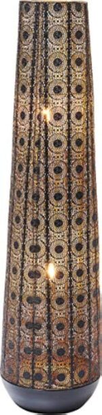 Kare Sultan Cone Lampe au sol design oriental Marron 120 cm 30,5 x 30,5 x 120 cm
