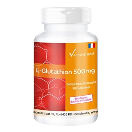 L-Glutathion 500mg - Réduit - 90 comprimés - Végan | Vitamintrend®