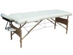 Mobiclinic, Table de masage Pliante, CM-01 Light, 186x60 cm, Lit de Massage, Marque européenne, Appui-tête, Hauteur réglable, Portable, Bois, Massage, Portable, Jusqu'à 250 kg, Crème