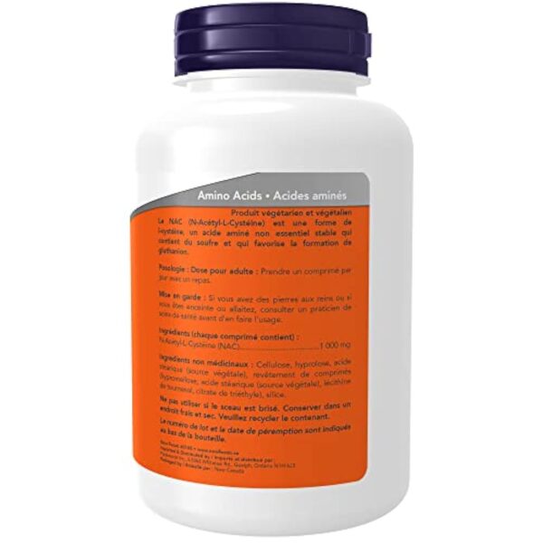 NAC 1000mg Extra Strength 120tab – Image 5