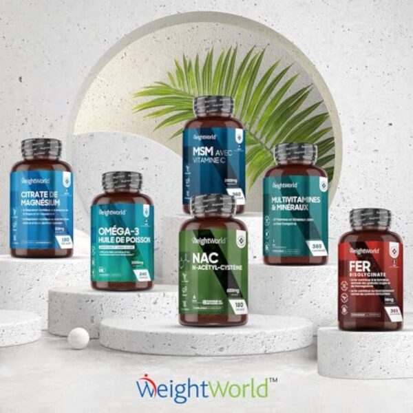 NAC N-Acétyl-Cystéine 600mg - 180 Gélules (6Mois) Vegan - N Acétylcystéine Acide Aminé Antioxydant Source Végétale - Biodisponible & Absorption Rapide - Gluthation, Sans Gluten & Fabriqué au UK – Image 8