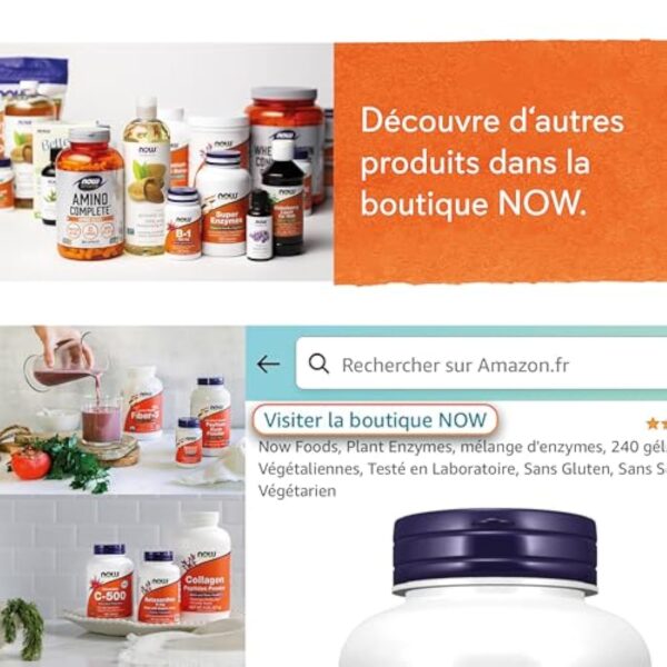 Now Foods, Glutathione, 500 mg, 60 Capsules végétales, Testé en Laboratoire, Hautement Dosé, Sans Gluten, Sans Soja, Végétarien – Image 9