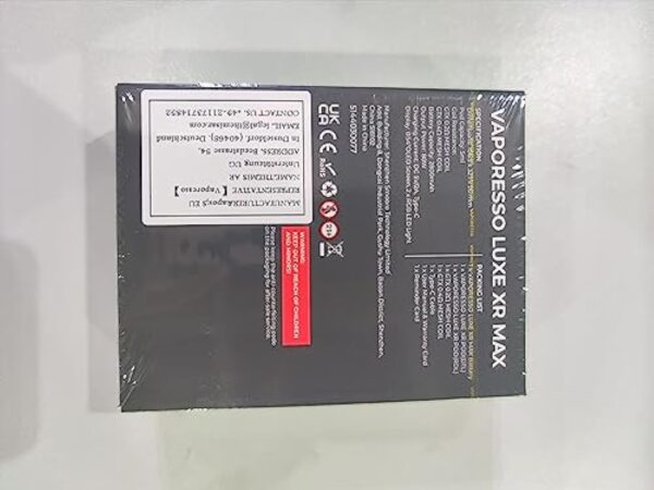 Original Vaporesso LUXE XR Max Kit Vape 80W 2800mAh Battery 5ml fit LUXE X/XR Pod MTL to DTL Vaping E Cigarette Vaporizer No Nicotine – Image 11