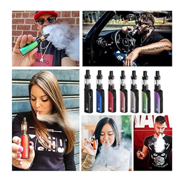 Original Vaptio COSMO Vape Pen KIT 30W 0,7ohm/1,6ohm Bobines Duals Cosmo Cigarette électronique kit complet sans e liquide sans nicotine – Image 7