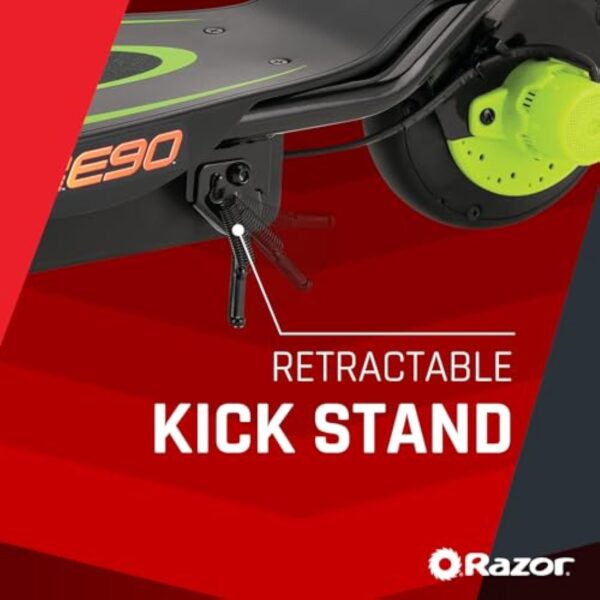 Razor Children's - Green Razor Powercore E90 Scooter, Green, M UK – Image 5