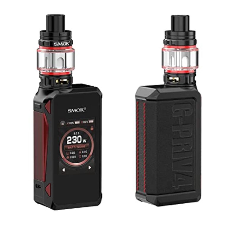 SMOK G-PRIV 4 Kit |230W With Full-color Touch screen Mod and 6.5 ml TFV 18 Mini Tank V18 Mini Coils V9 Mesh Coil No Nicotine – Image 2