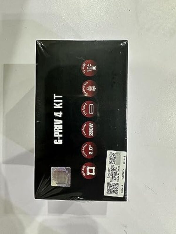 SMOK G-PRIV 4 Kit |230W With Full-color Touch screen Mod and 6.5 ml TFV 18 Mini Tank V18 Mini Coils V9 Mesh Coil No Nicotine – Image 12