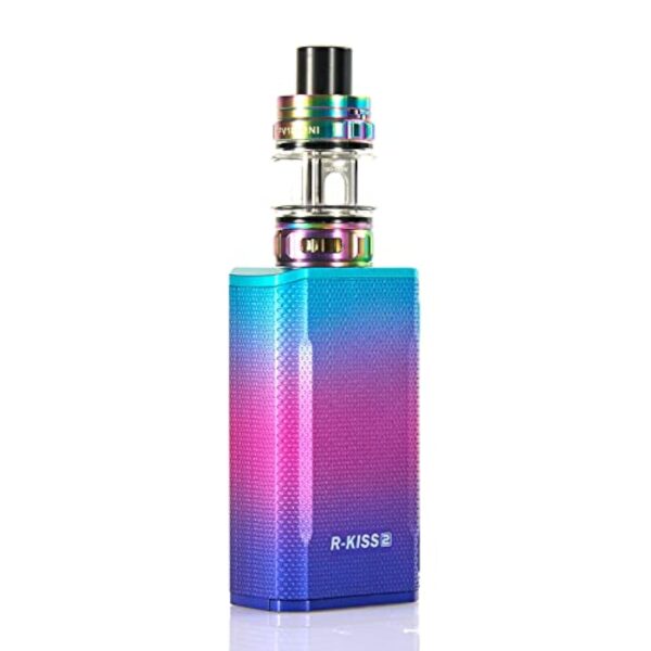Smok R-KISS 2 Kit | Original Smok 200W Vape kit with 6.5ML TFV18 Mini Tank Mini Meshed Coils Dual18650 Battery IQ-S Chip E Cigarette Vaporizer Compact – Image 3