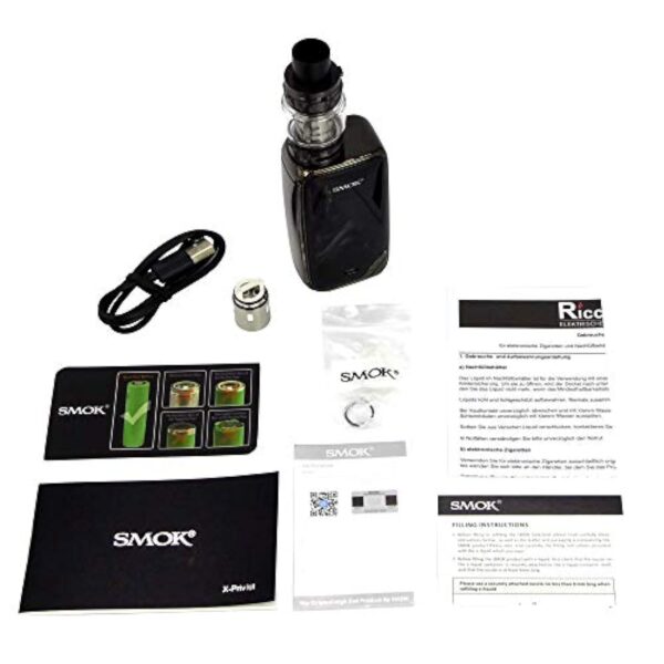 Smok X-Priv + Tfv12 Prince Kit, 225 w, 8.0 ml, Cigarette Électronique, Couleur Prism Rainbow, Sans Nicotine – Image 3