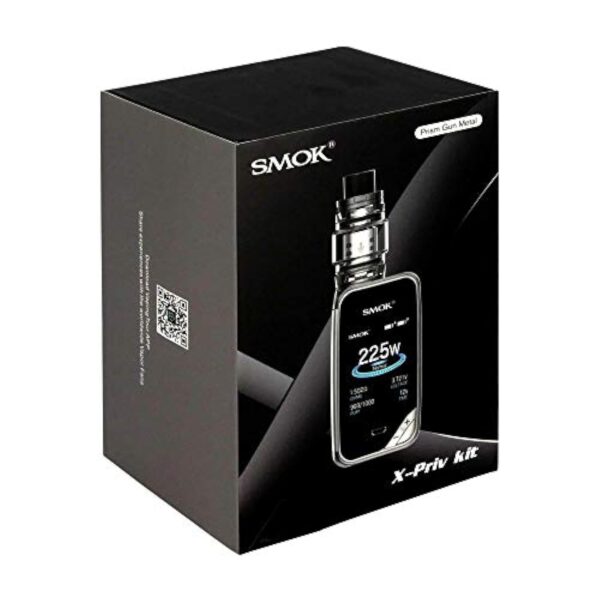Smok X-Priv + Tfv12 Prince Kit, 225 w, 8.0 ml, Cigarette Électronique, Couleur Prism Rainbow, Sans Nicotine – Image 4