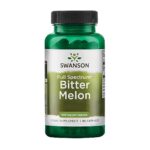 Swanson, Bitter Melon (Melon amer), 500mg, 60 Capsules, Hautement Dosé, Testé en Laboratoire, Sans Soja, Sans Gluten, Sans OGM