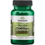 Swanson, Full Spectrum Moringa Oleifera, 500mg, 60 Capsules, Testé en Laboratoire, Sans Soja, Sans Gluten, Sans OGM