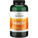 Swanson, Niacine, 500mg, Dépôt, Tous les 5 Jours 1 Capsule, 250 Capsule, Hautement Dosé, Testé en Laboratoire, Sans Soja, Sans Gluten, Sans OGM