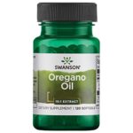 Swanson, Oregano Oil (Huile d'Origan), Origanum Vulgare, 150mg, 120 Capsules molles, Hautement Dosé, Testé en Laboratoire, Sans Soja, Sans Gluten, Sans OGM