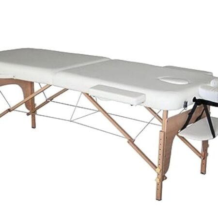 Table de Massage Pliante 186x71cm Blanche