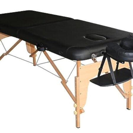 Table de Massage Pliante 186x71cm Noire