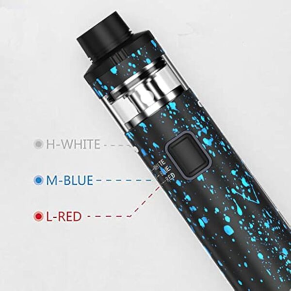 VAPTIO Tout-en-un Cigarette électronique 3000mAh Batterie 50W Vape Pen Vaporisateur Kit de Démarrage, Sans E-Liquide Sans Nicotine (bleu foncé) – Image 5